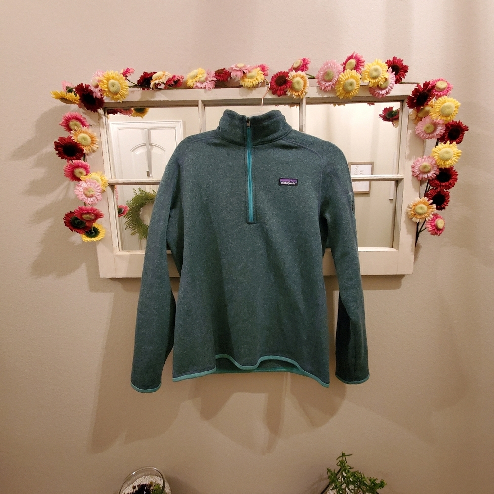 Patagonia Better Sweater 1/4 zip fleece pull over
